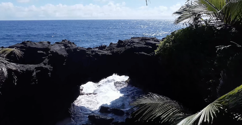 Kalapana Kaimu Black Sand Beach